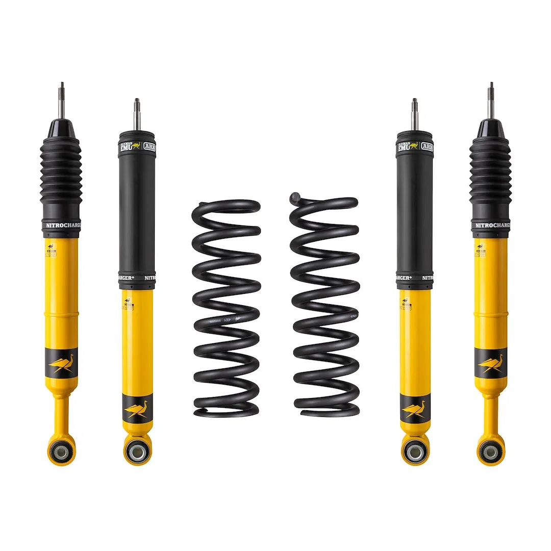 2004K – ARB USA Leveling Kit Suspension, 1 To 2 Inch Lift Coil Spring With Front Coil Springs/ Front And Rear Nitro S...